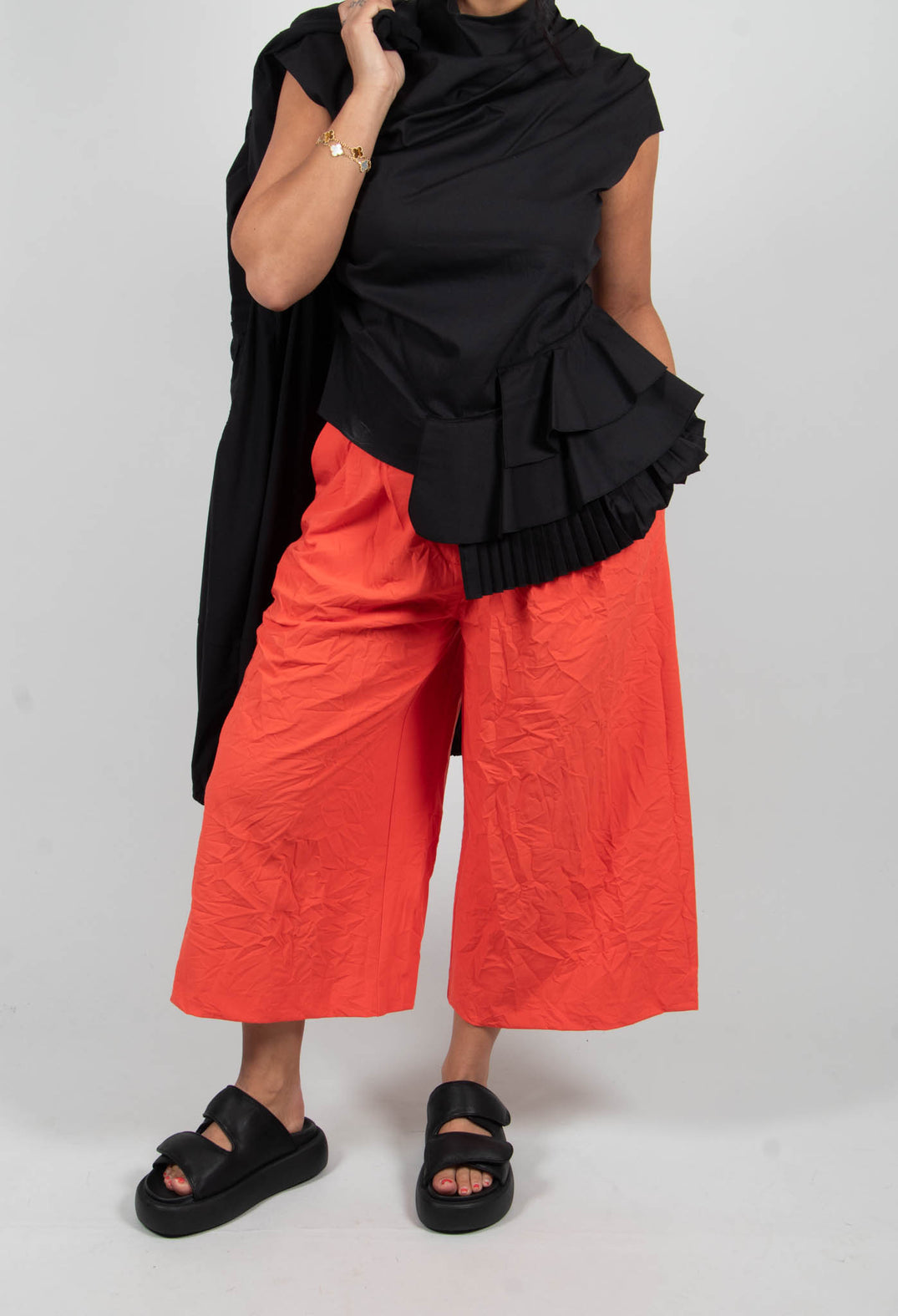Wide Leg Trouser in Spritz