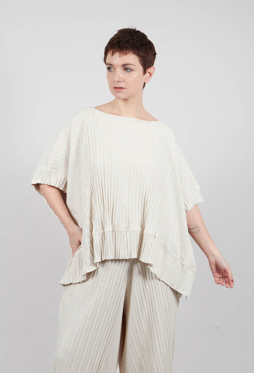 Oversized Top in Greige