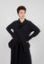 Three Button Jacket in Black