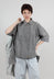 Asymmetric Shirt in Charcoal