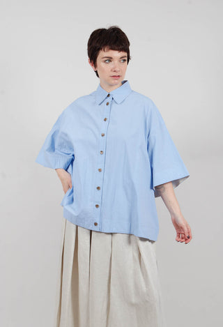A-Line Shirt in Sky Blue