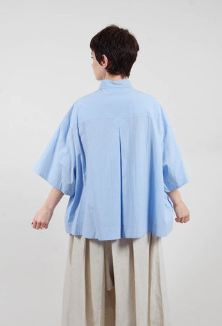 A-Line Shirt in Sky Blue