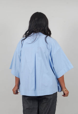 A-Line Shirt in Sky Blue