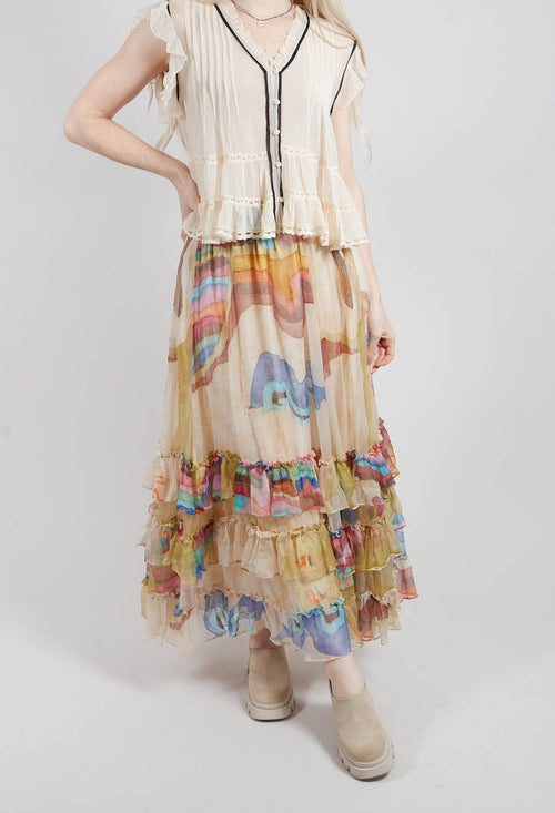 Mora Skirt in Multicolour