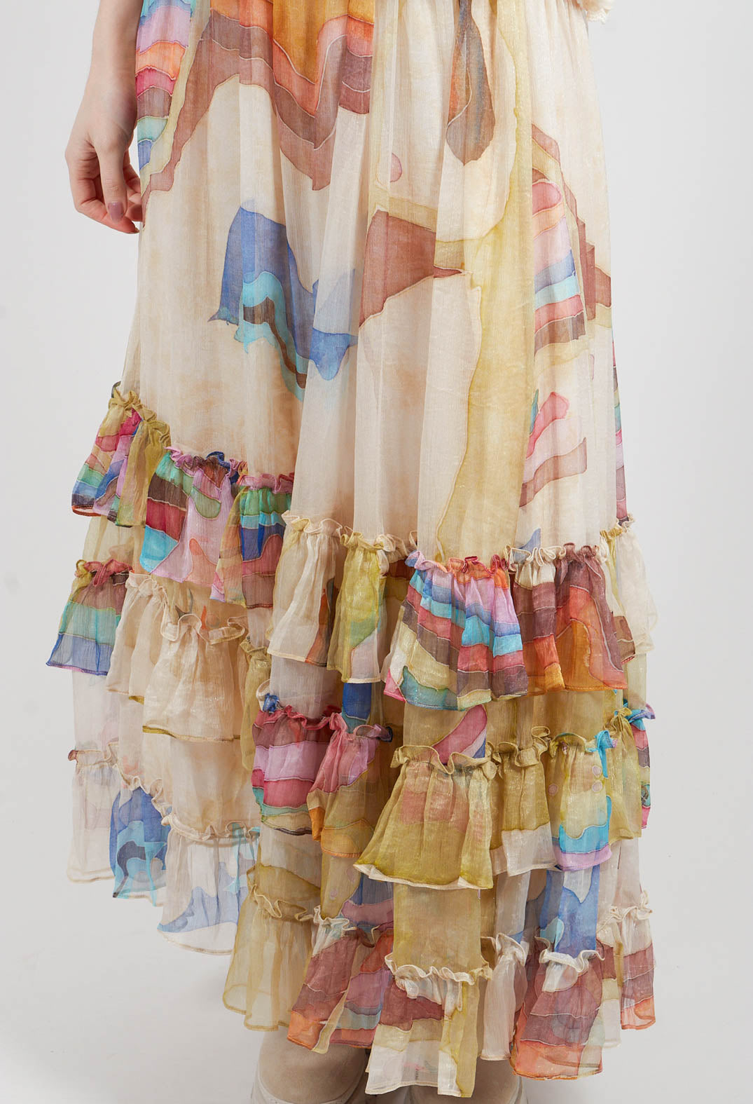 Mora Skirt in Multicolour