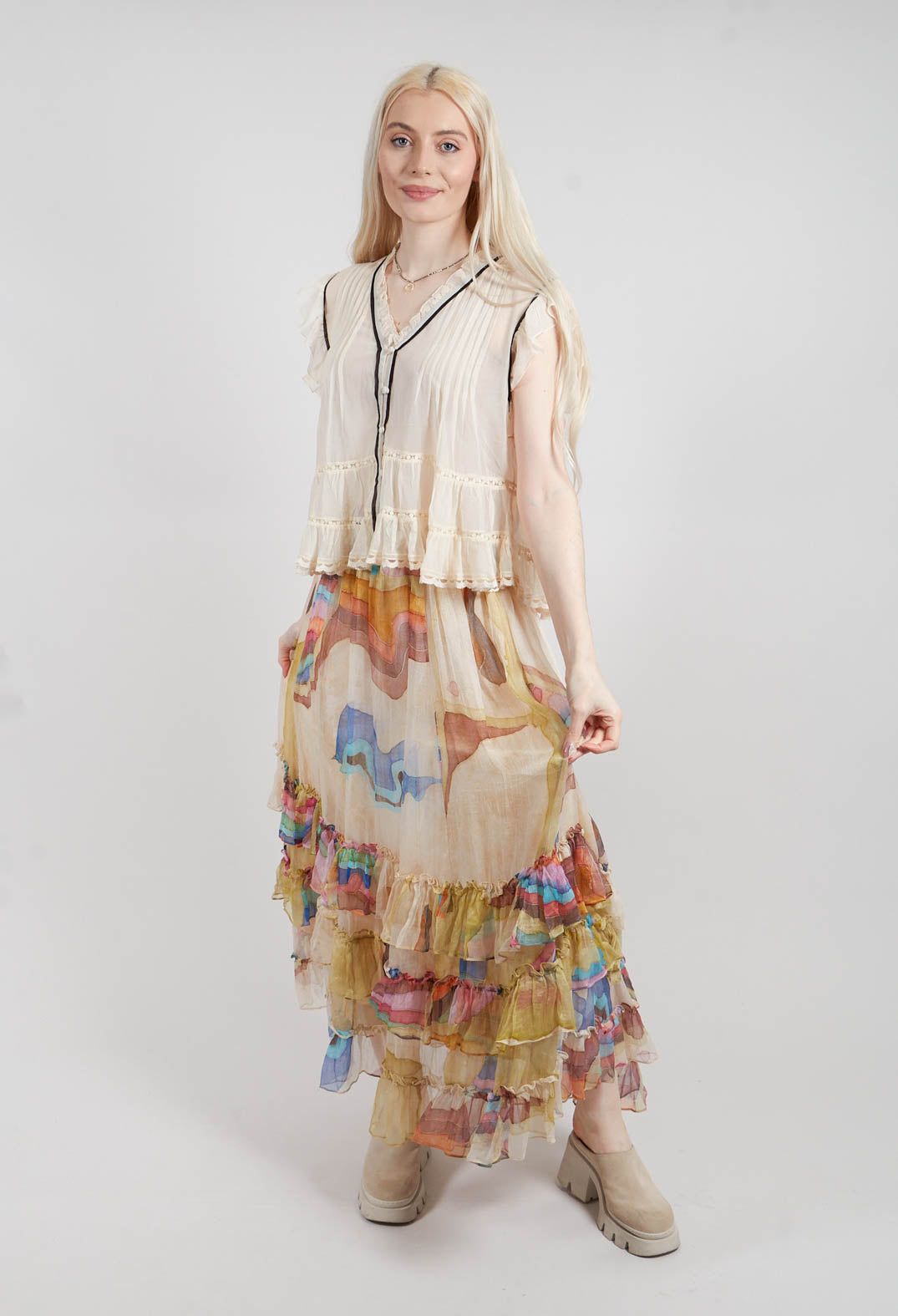 Mora Skirt in Multicolour