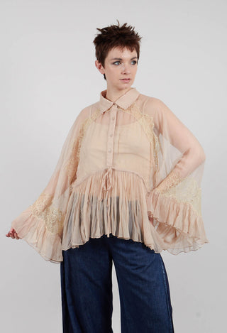 Deccala Shirt in Rose Beige