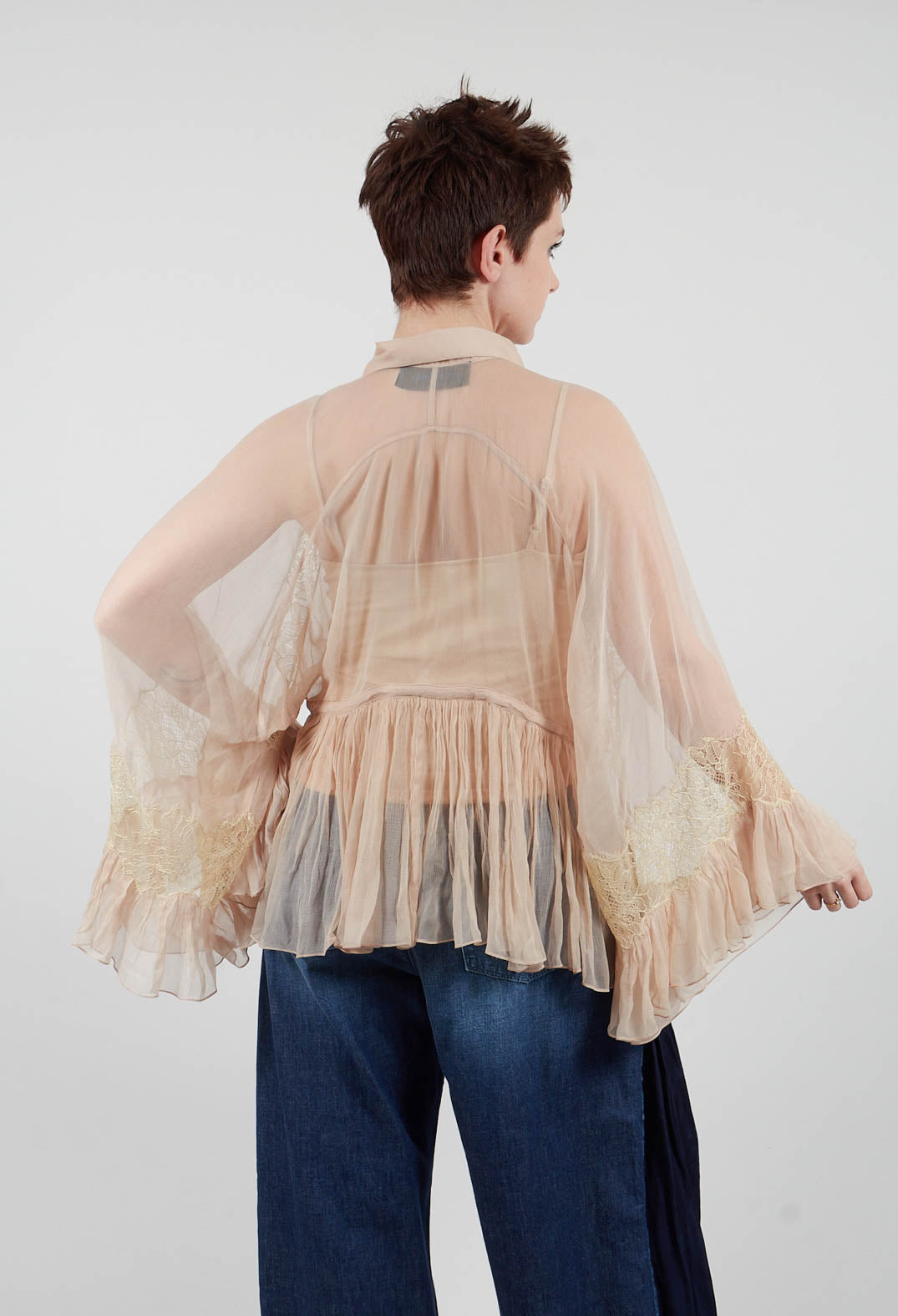 Deccala Shirt in Rose Beige