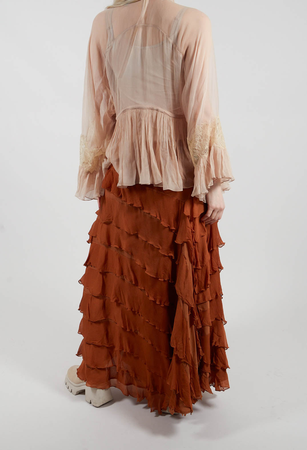 Cherry Skirt in Cognac