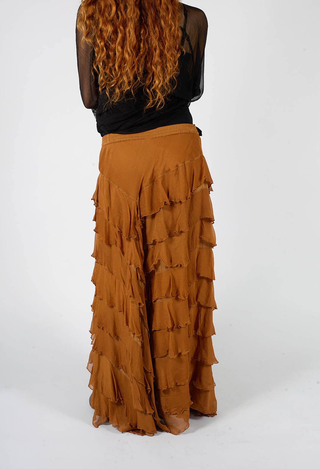 Cherry Skirt in Cognac