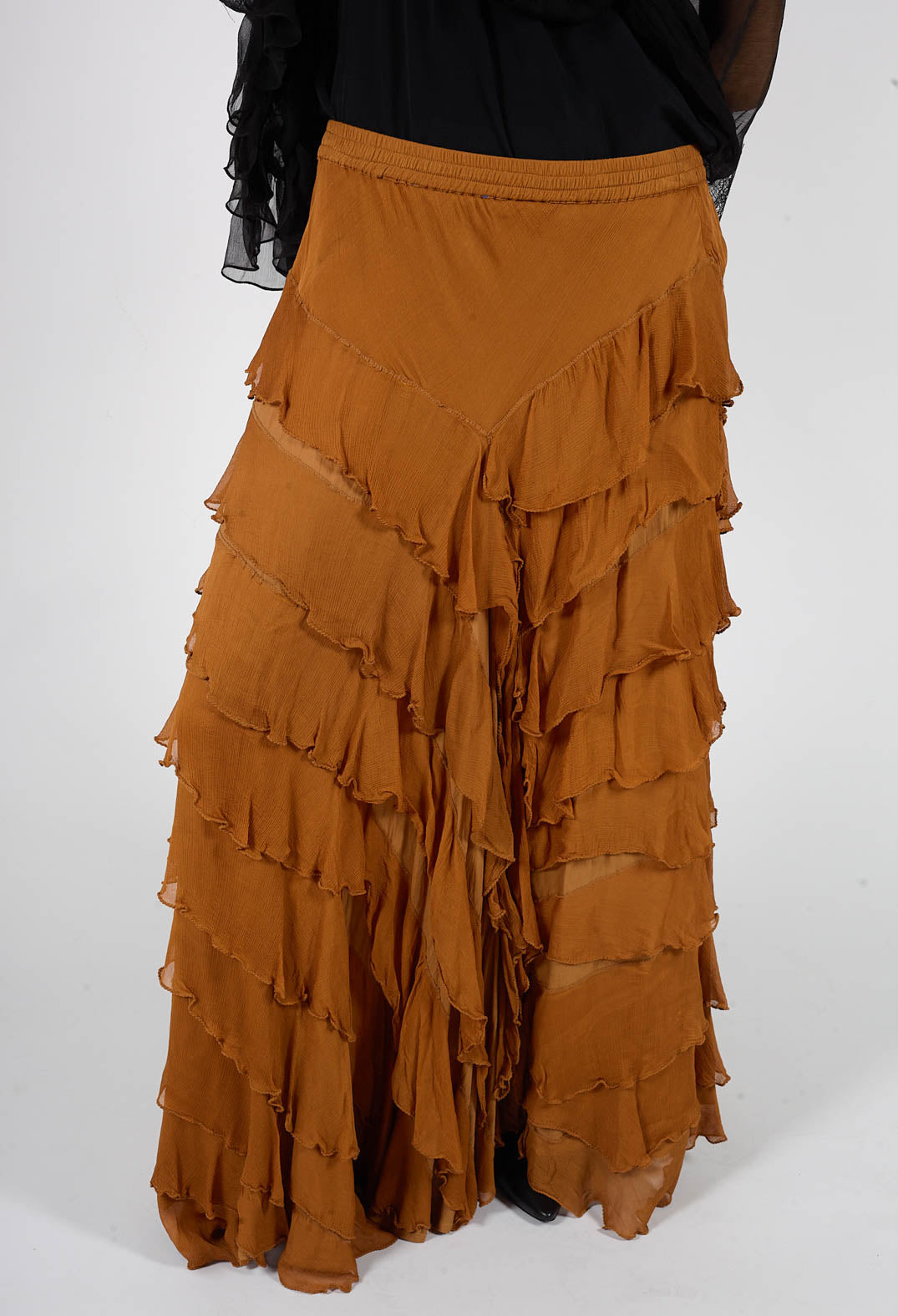 Cherry Skirt in Cognac