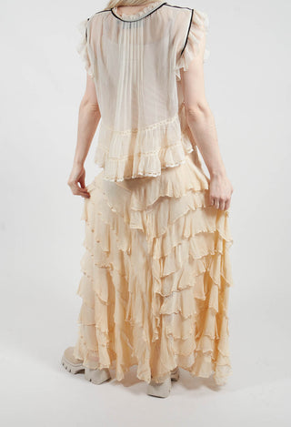 Cherry Skirt in Ecru