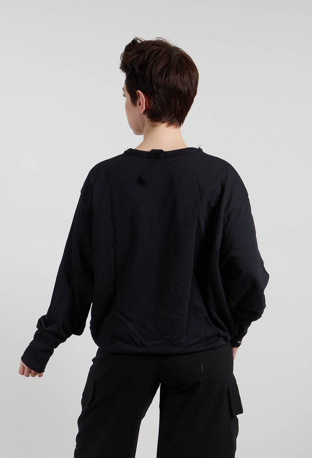 Smoked Sweatshirt in Black