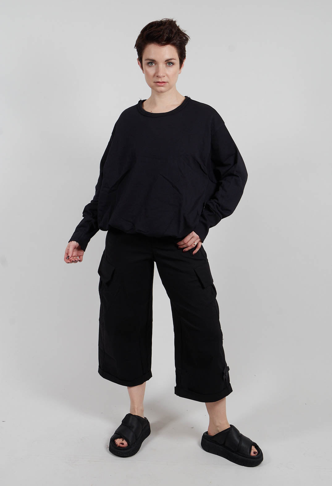 Smoked Sweatshirt in Black