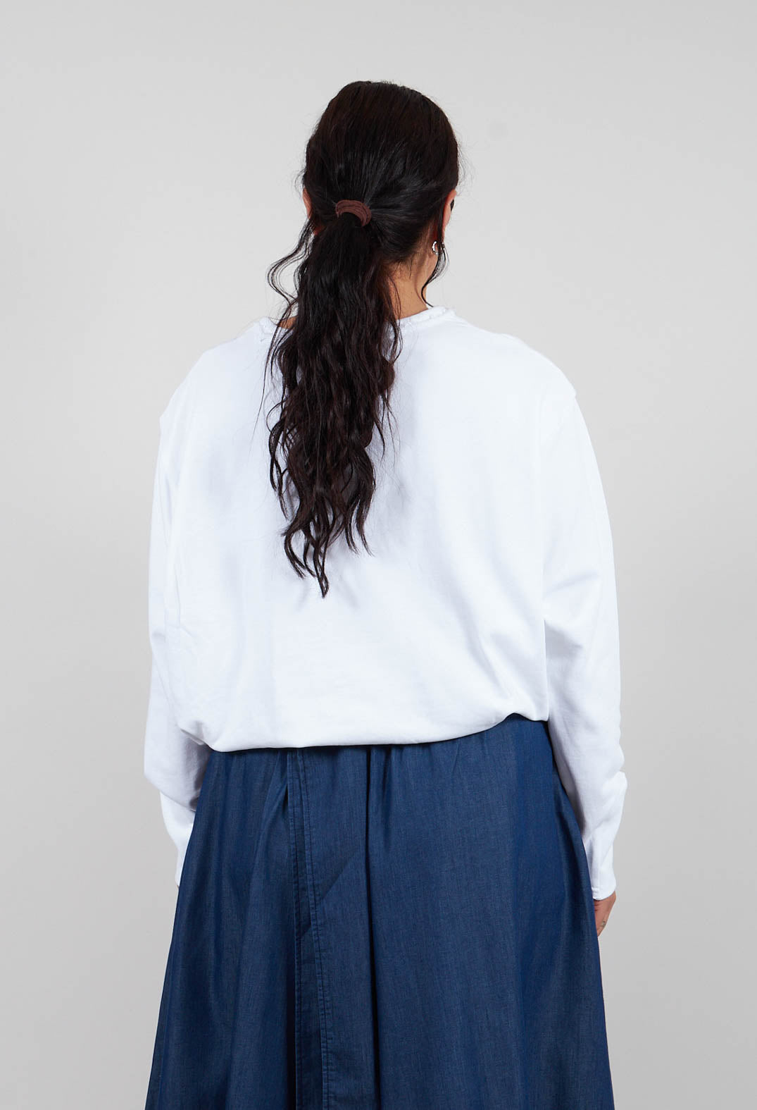 Smoked Sweatshirt in White