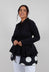 La Belle Sweat + Dots Cardigan in Black