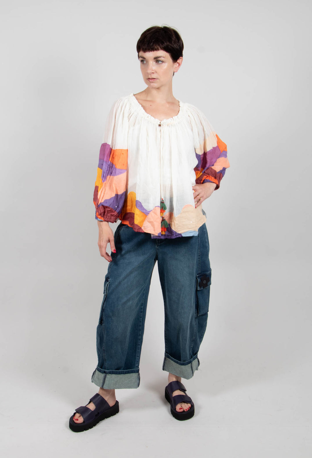 Rodrigue Top in Orange