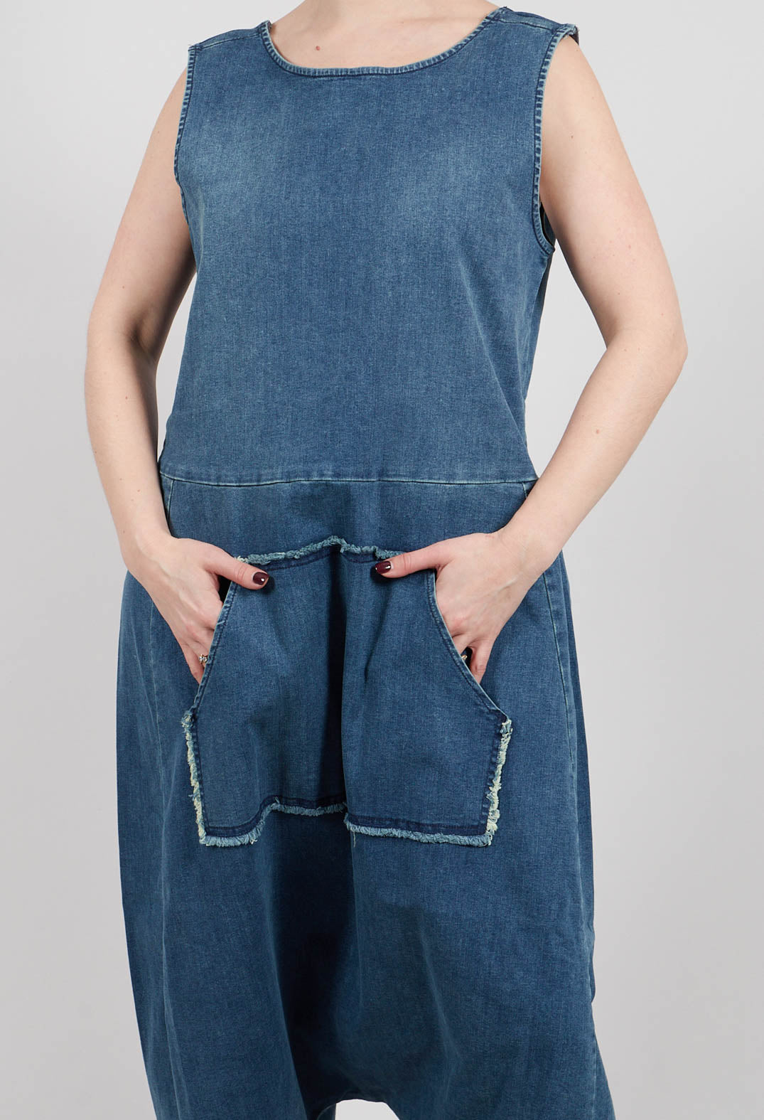 D Jumpsuit in Blue