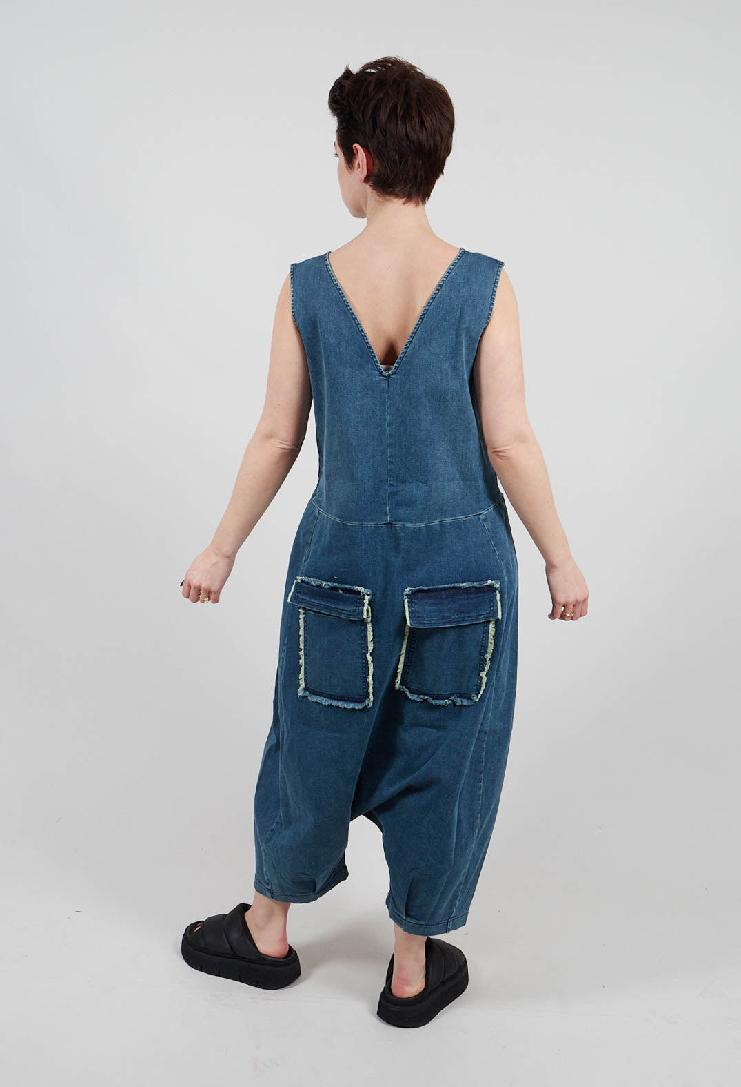 D Jumpsuit in Blue