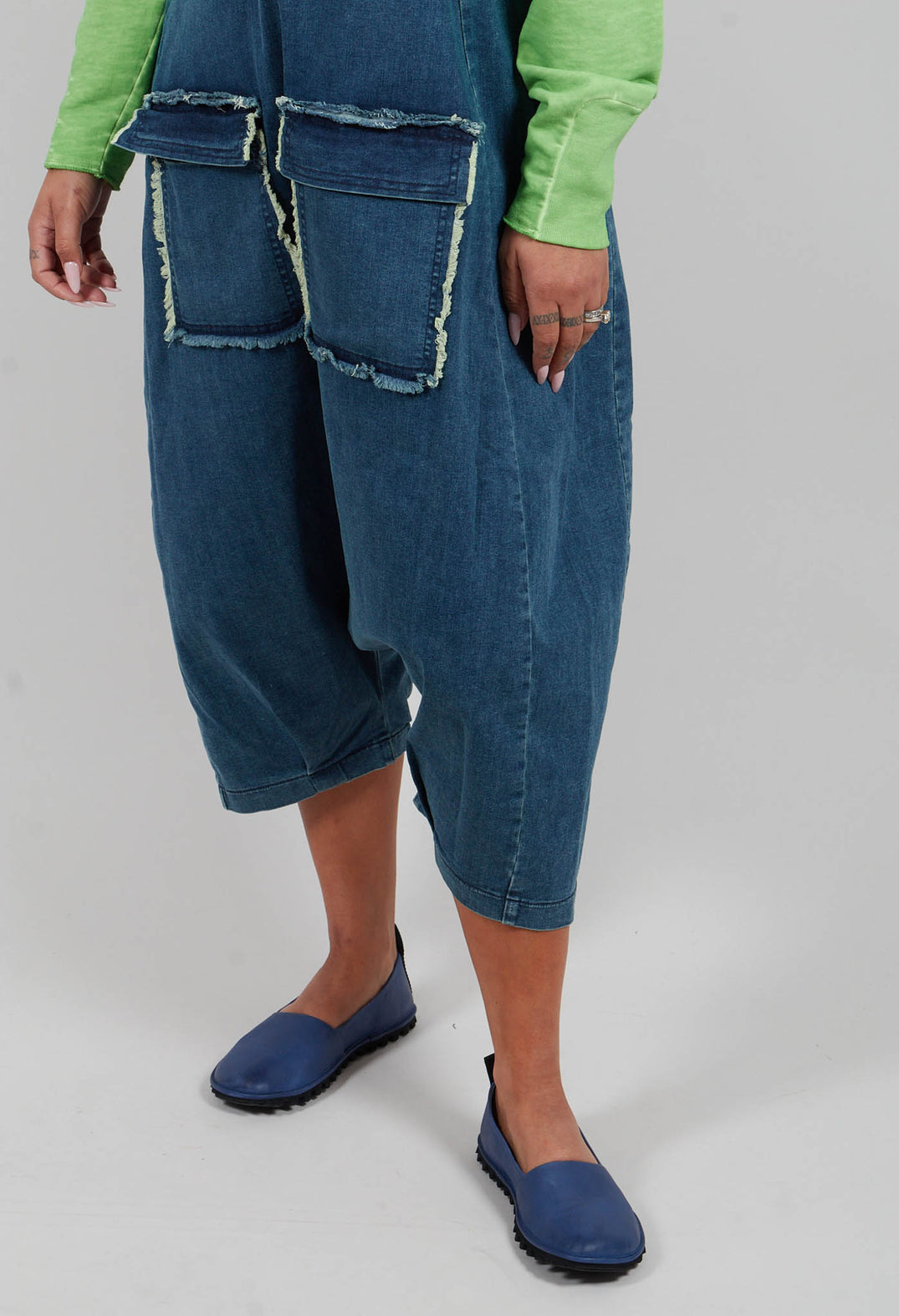 D Jumpsuit in Blue