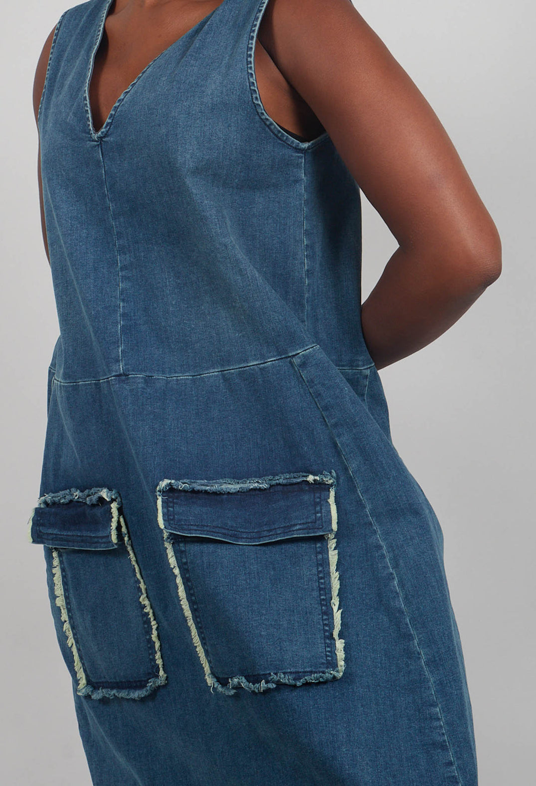 D Jumpsuit in Blue