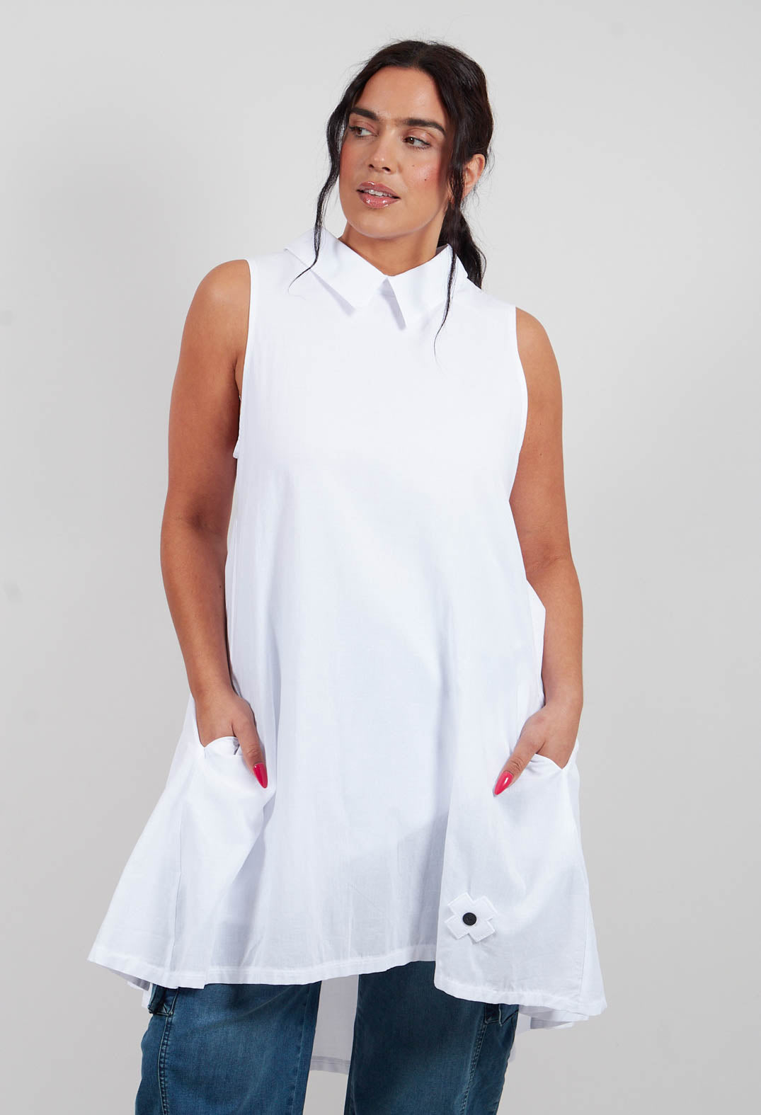 Tunic Top in White