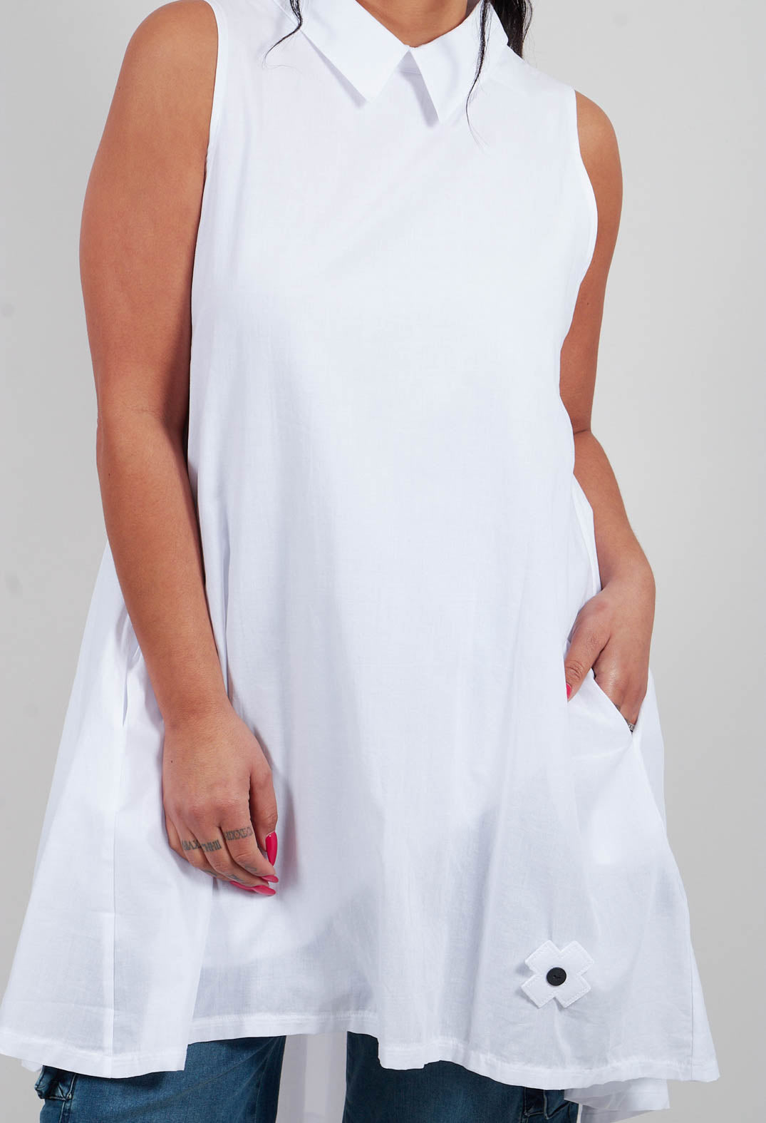 Tunic Top in White