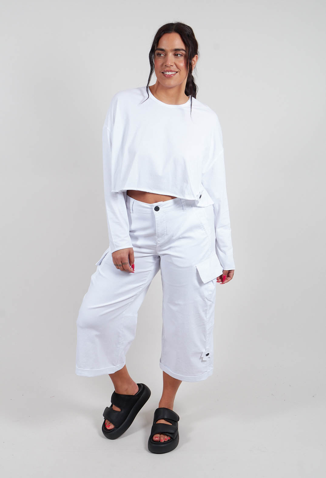 Snuggle T-Shirt in White