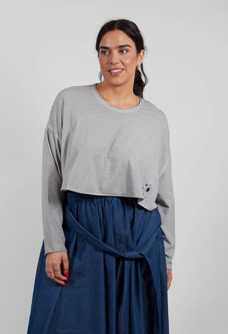 Snuggle T-Shirt in Cement