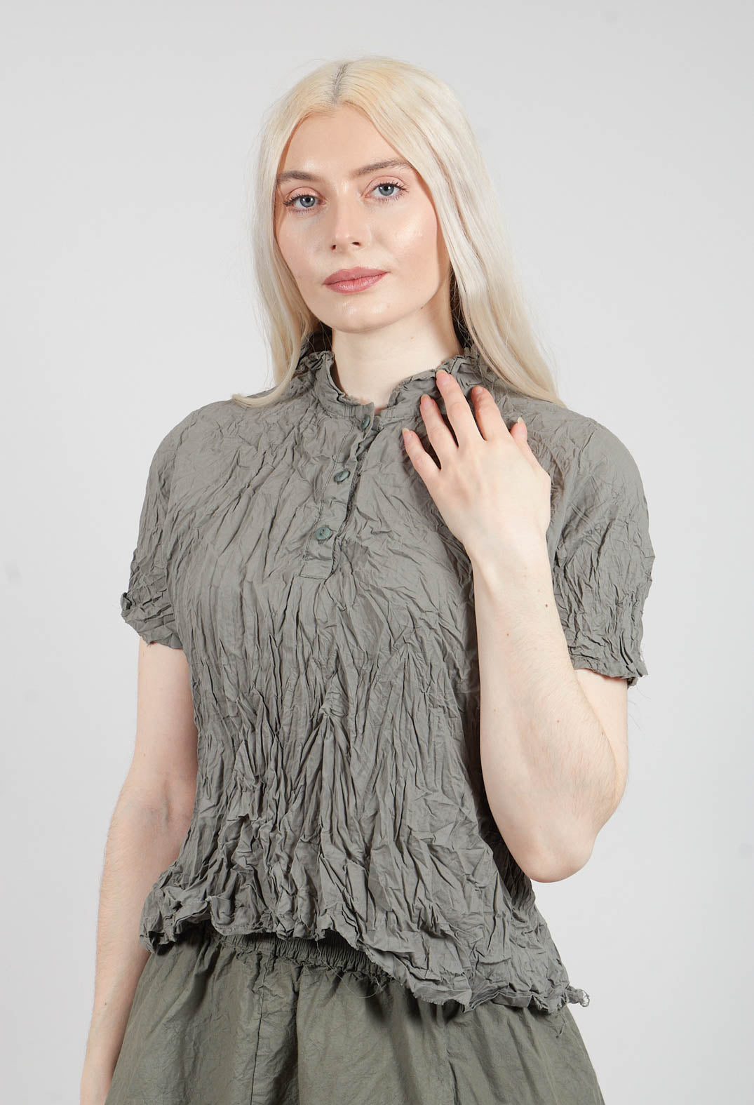Applikleid Blouse in Mimos