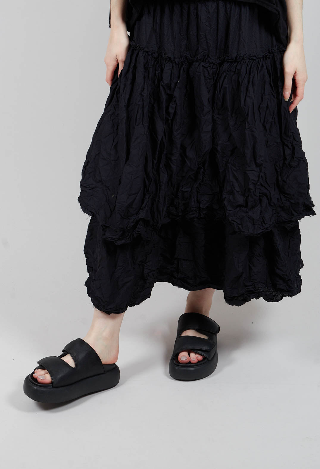 Elorganza Skirt in Kaviar