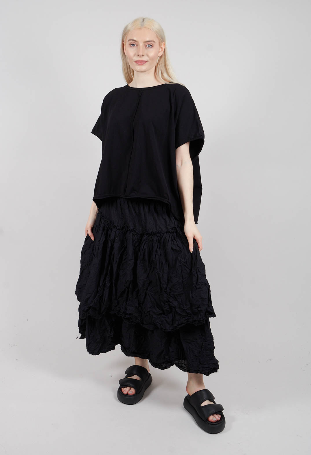 Elorganza Skirt in Kaviar