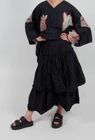 Elorganza Skirt in Kaviar