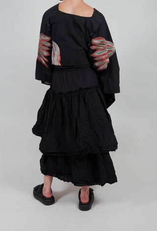 Elorganza Skirt in Kaviar