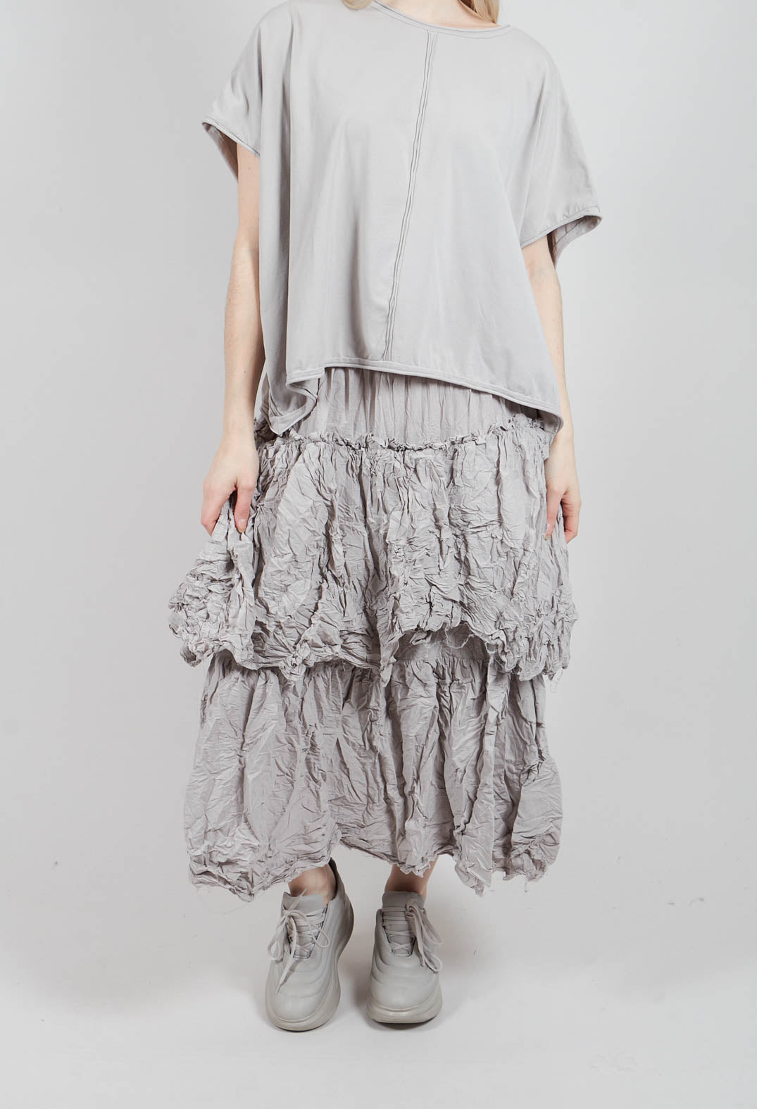 Elorganza Skirt in Kiesel