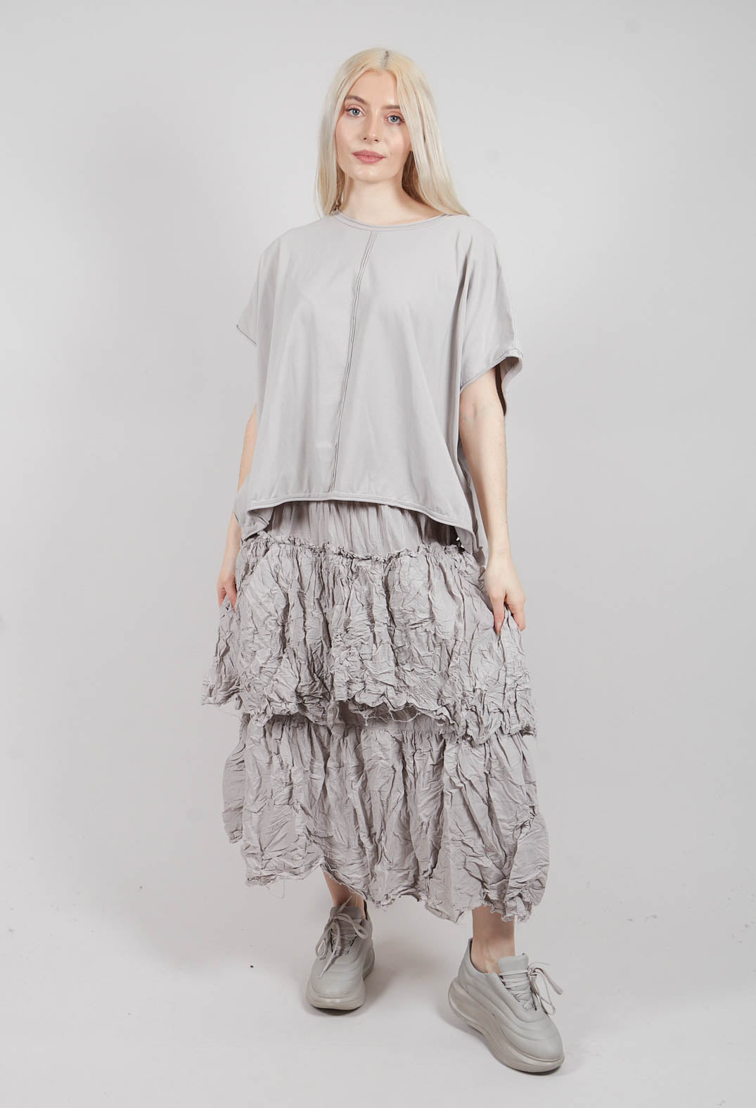 Elorganza Skirt in Kiesel