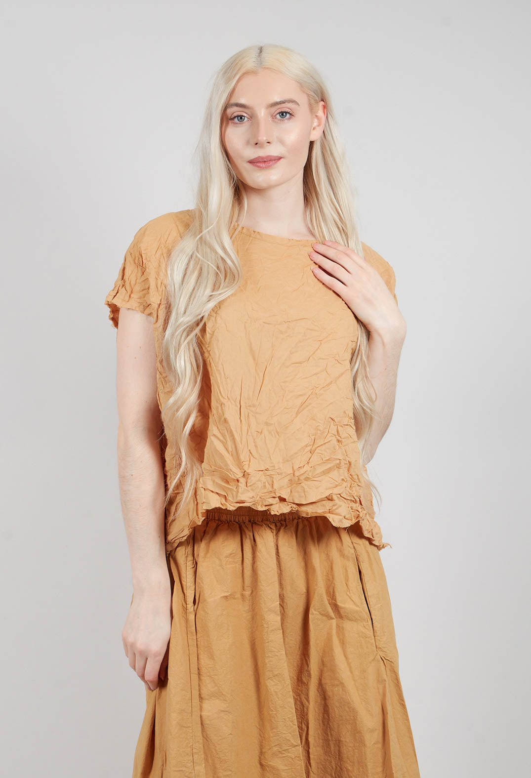 Plastglanz Top in Kerze