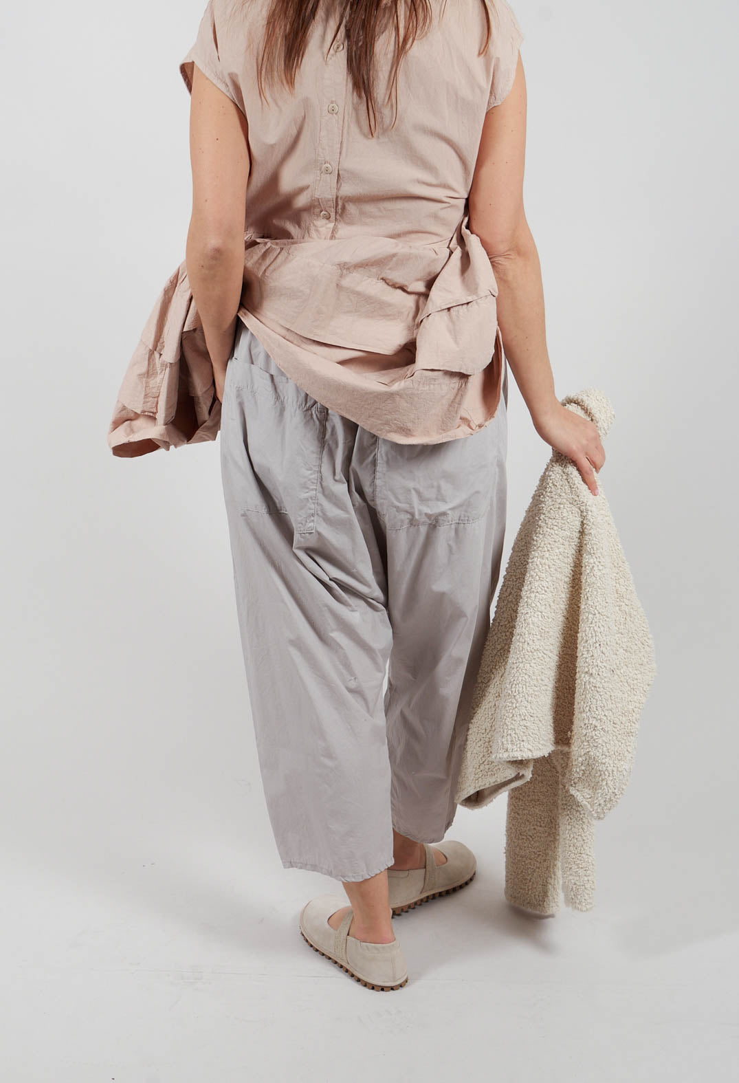 Wirkunde Trousers in Kiesel