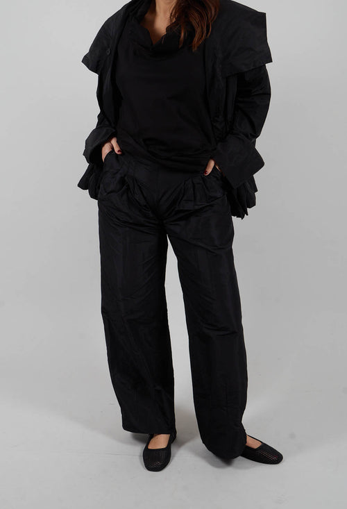 Pink Pants in Black