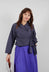 Wrap Top in Lila