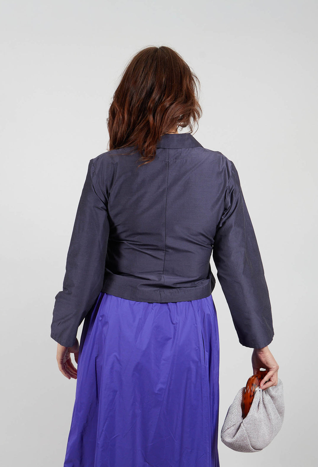Wrap Top in Lila