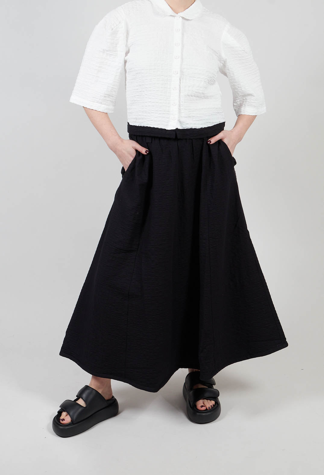 A-Line Skirt in Black