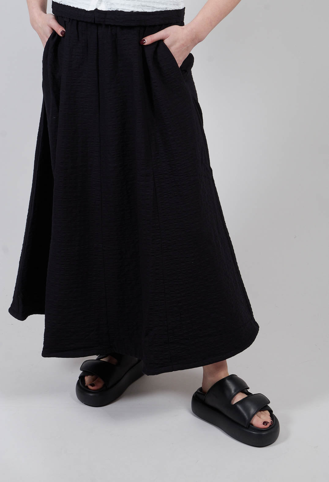 A-Line Skirt in Black