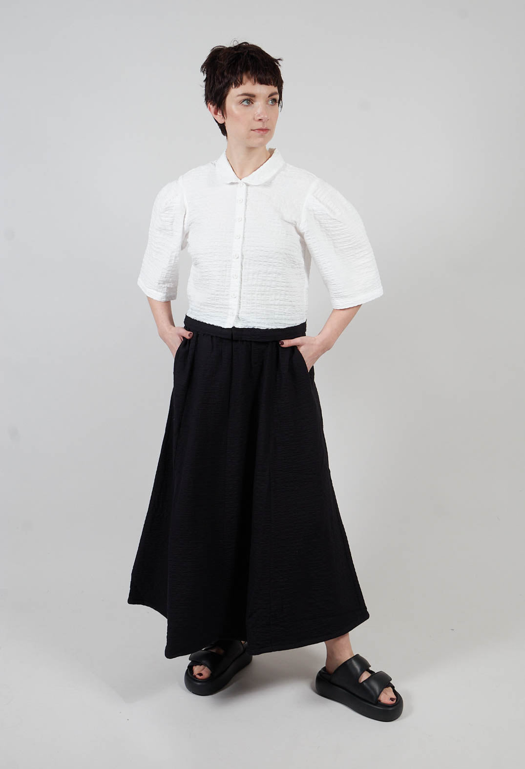A-Line Skirt in Black