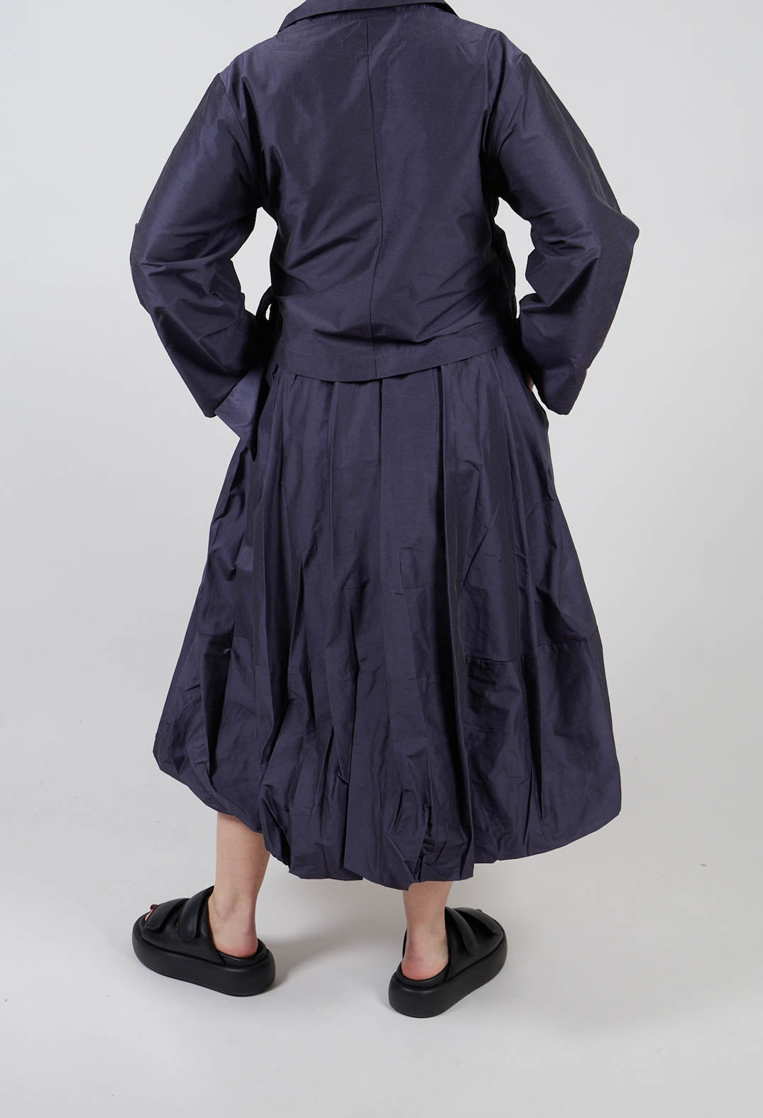 Pleated Skirt in Lila