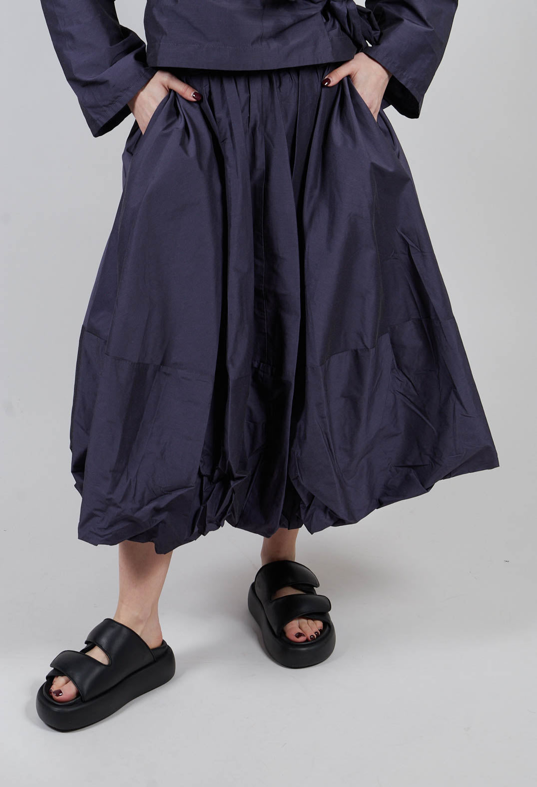 Pleated Skirt in Lila