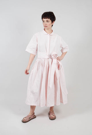 Shirt Style Dress in Pink