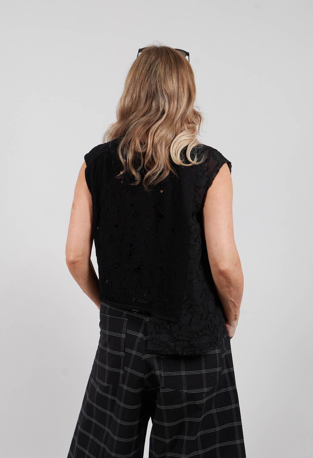 Sleeveless Top in Black
