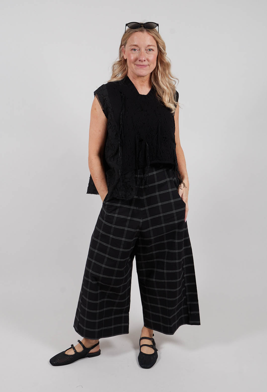 Sleeveless Top in Black