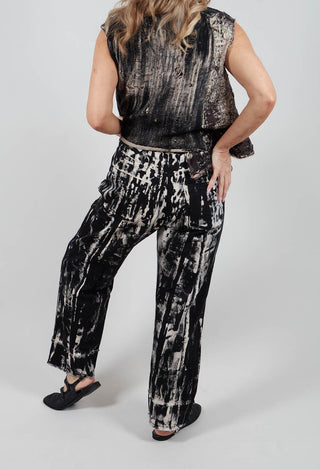 5 Pokcet Trousers in Hand Painted